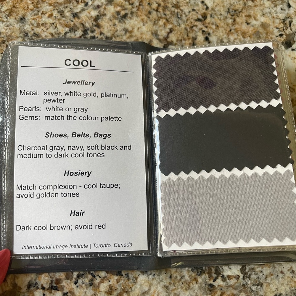 COOL Season Color Is Palette Swatch Wallet